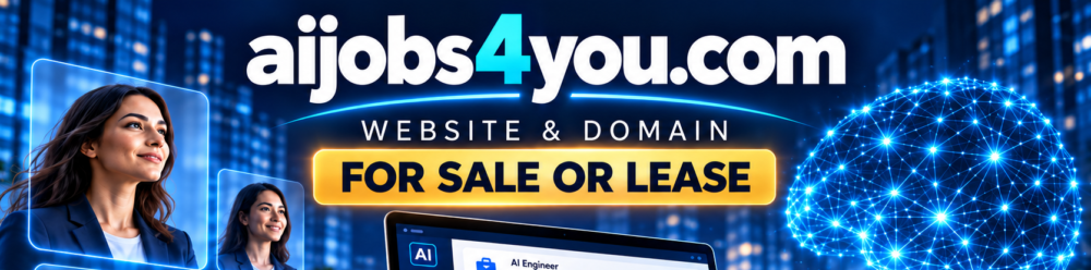 AI careers website sale banner